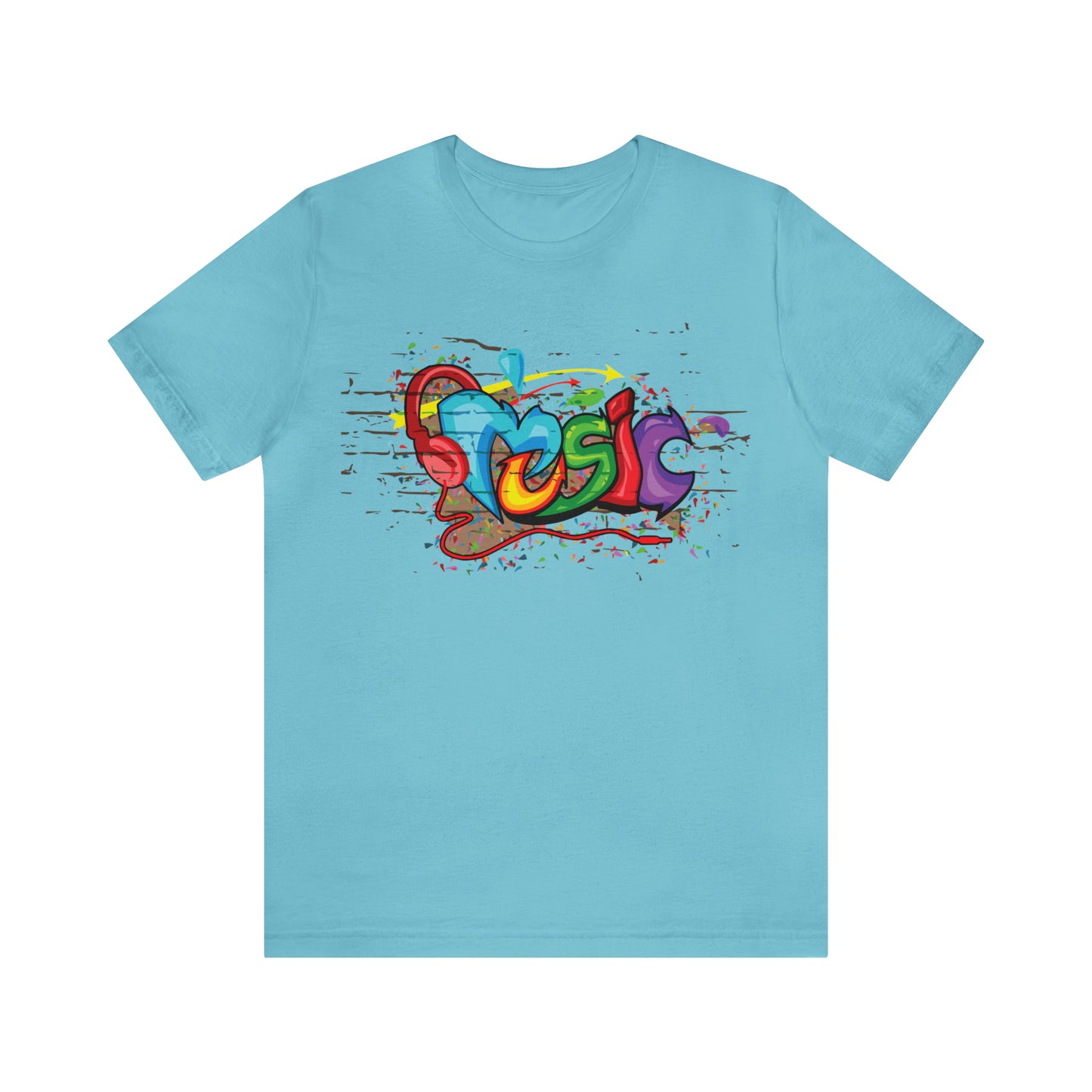 Music colorful graffiti T-Shirt