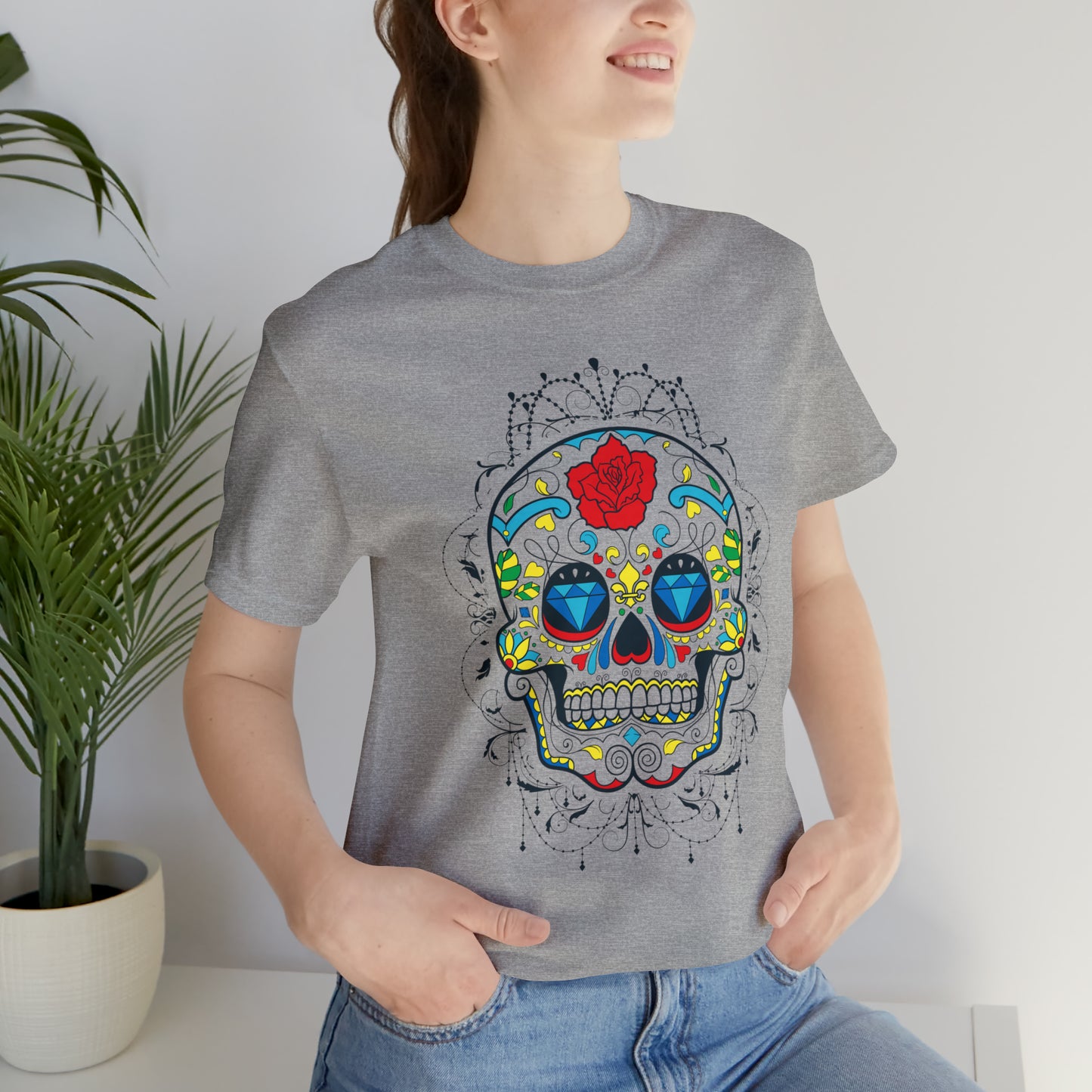 Day of the Dead Diamond Eyes T-Shirt