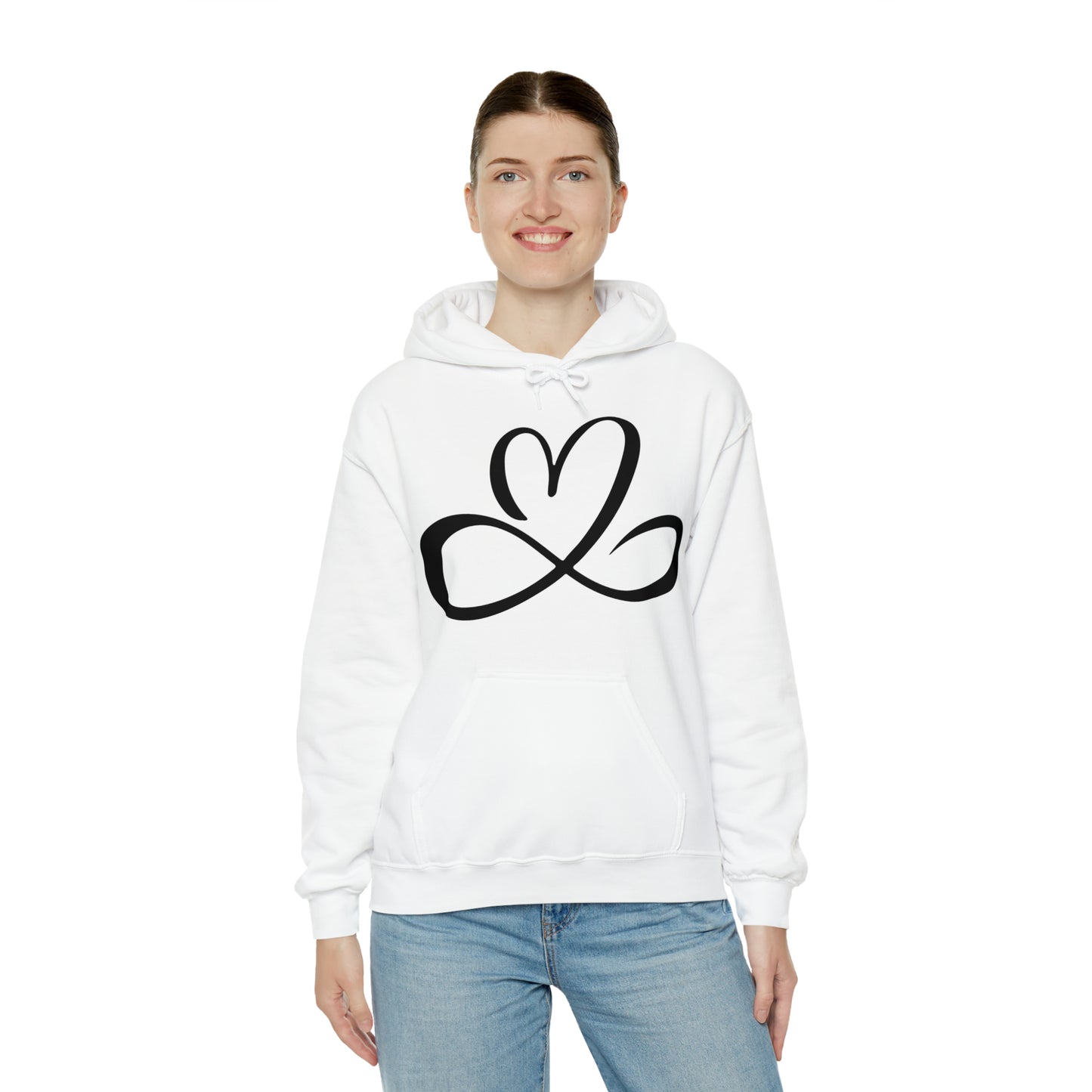 Heart infinity symbol Hoodie