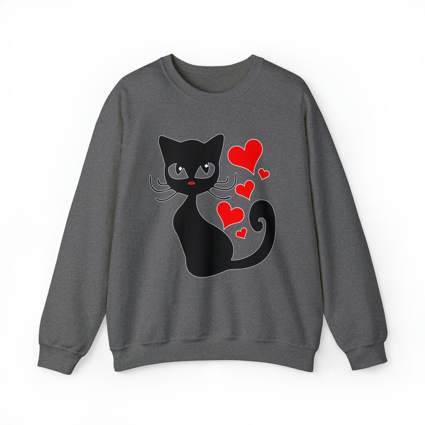 Sexy black cat Crewneck Sweatshirt