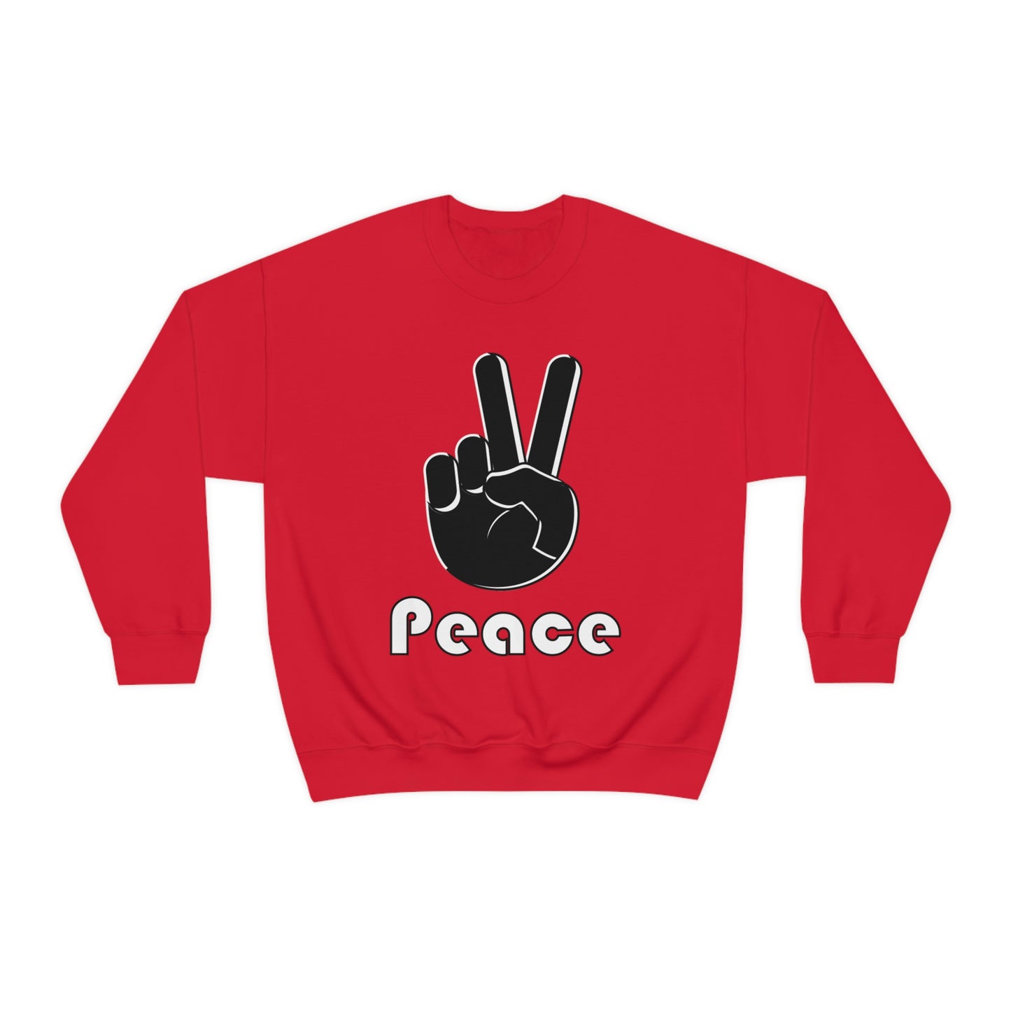 Peace Hand Crewneck Sweatshirt