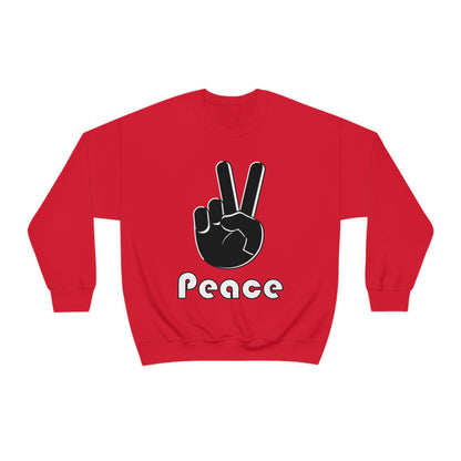 Peace Hand Crewneck Sweatshirt