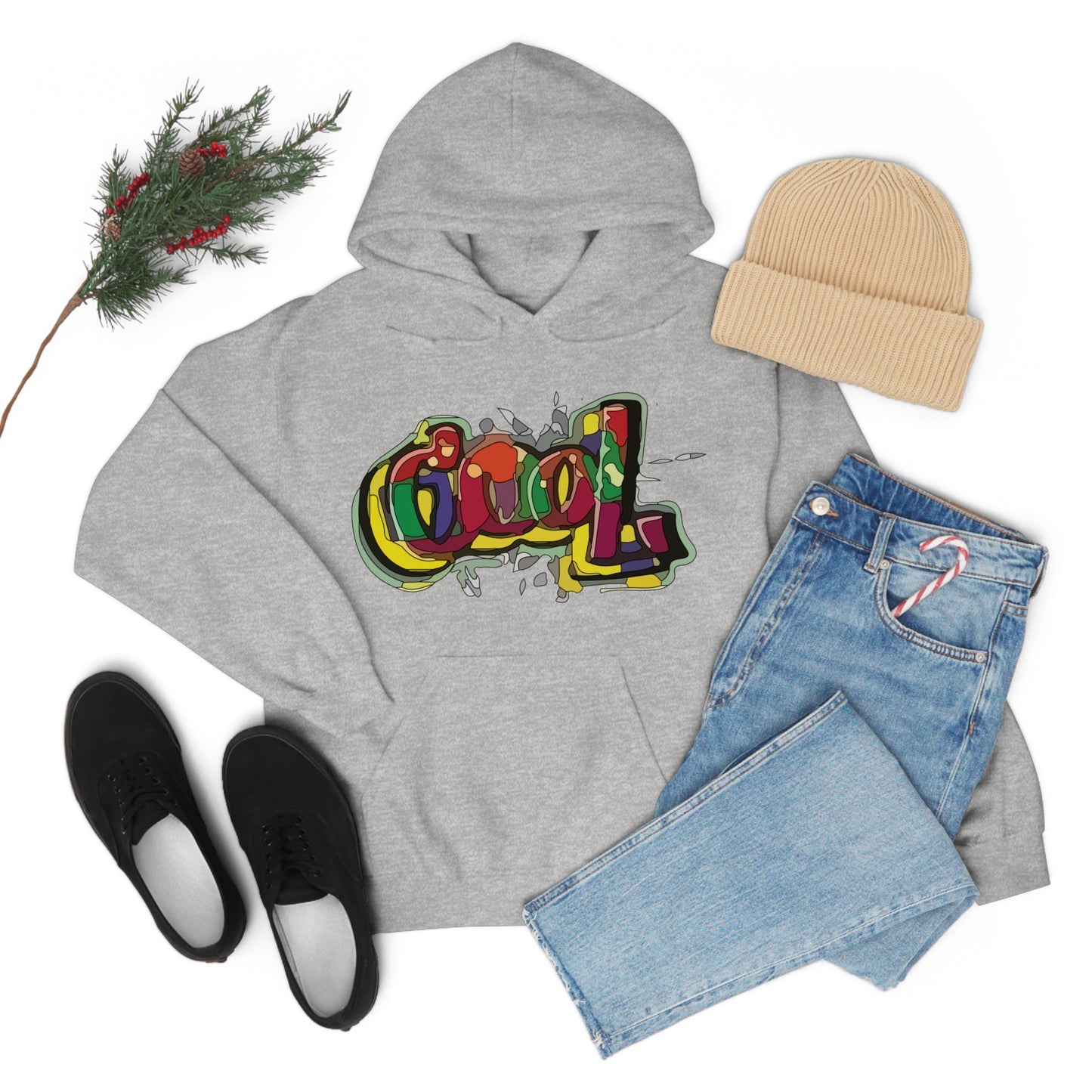 Colorful Cool graffiti Hoodie