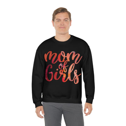 mom of girls Crewneck Sweatshirt