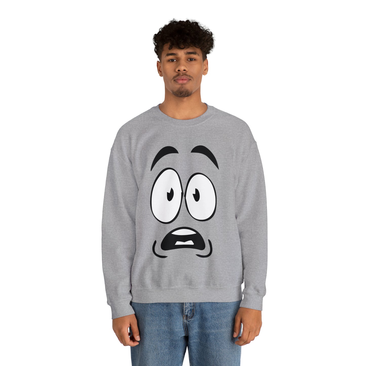 Surprise face Crewneck Sweatshirt