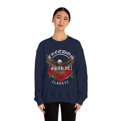 Freedom Spirit Eagle Crewneck Sweatshirt