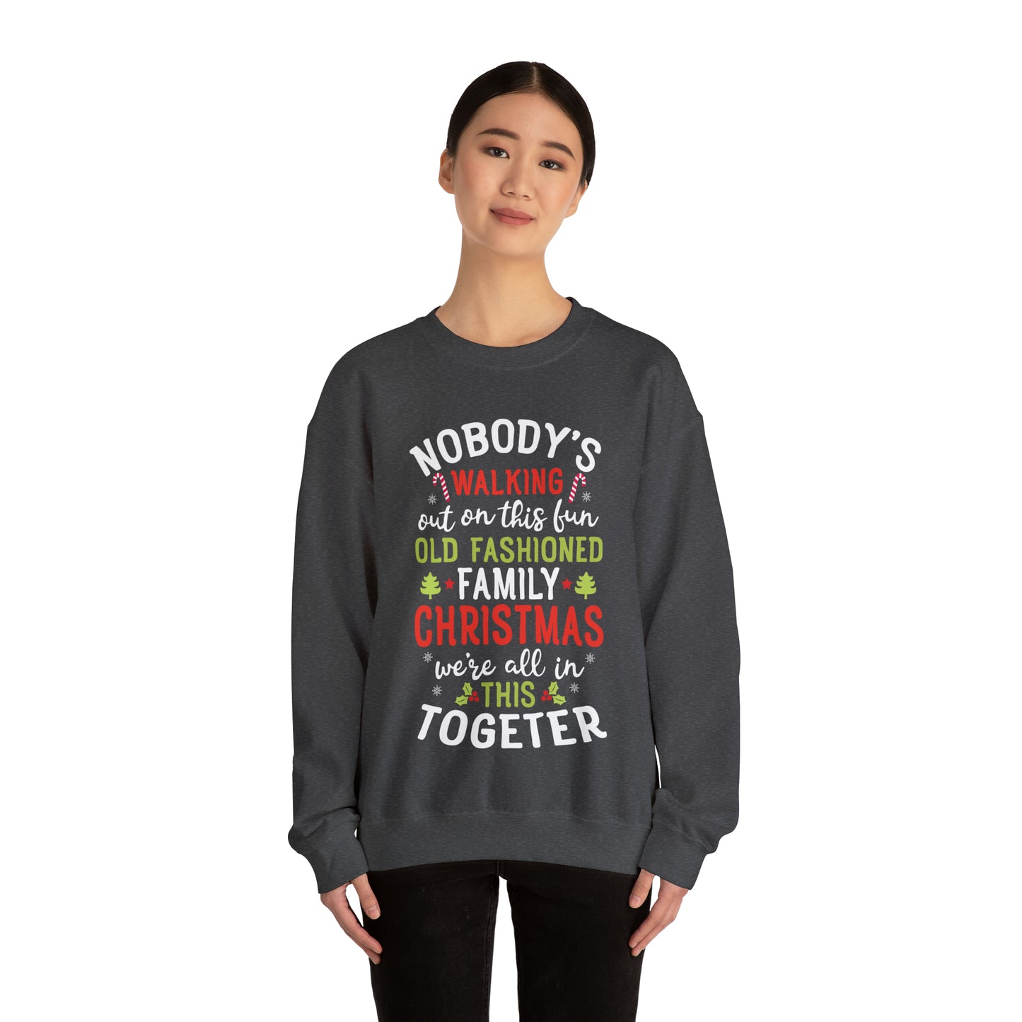 Old Family Christmas Crewneck Sweatshirt