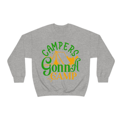 Campers Gonna Camp Crewneck Sweatshirt