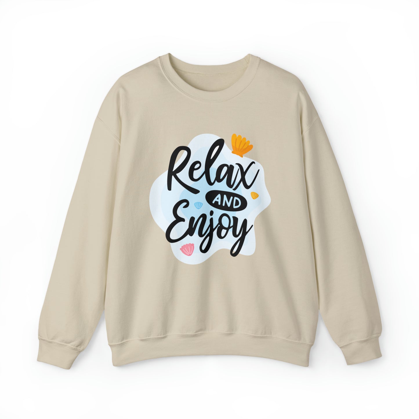 Relax and Enjoy Crewneck Sweatshirt