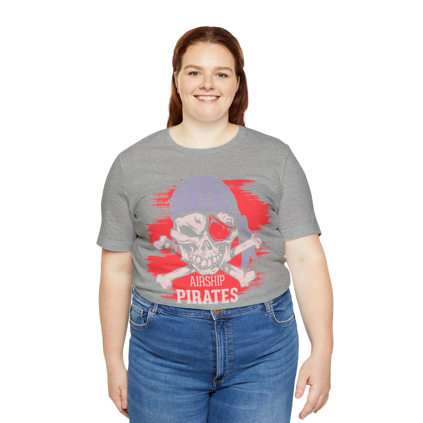 Airship Skull Pirate T-Shirt