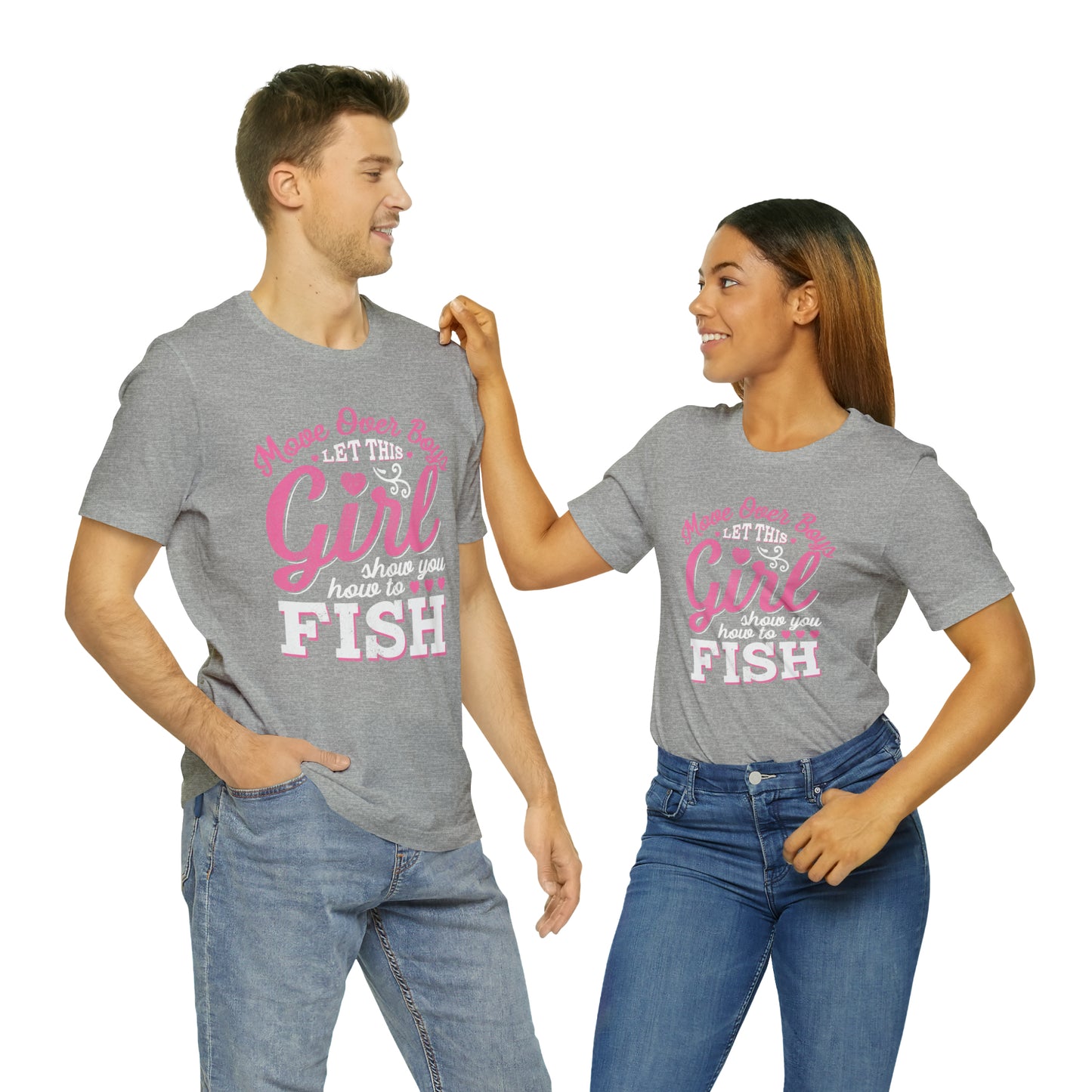 Girl Fishing T-Shirt