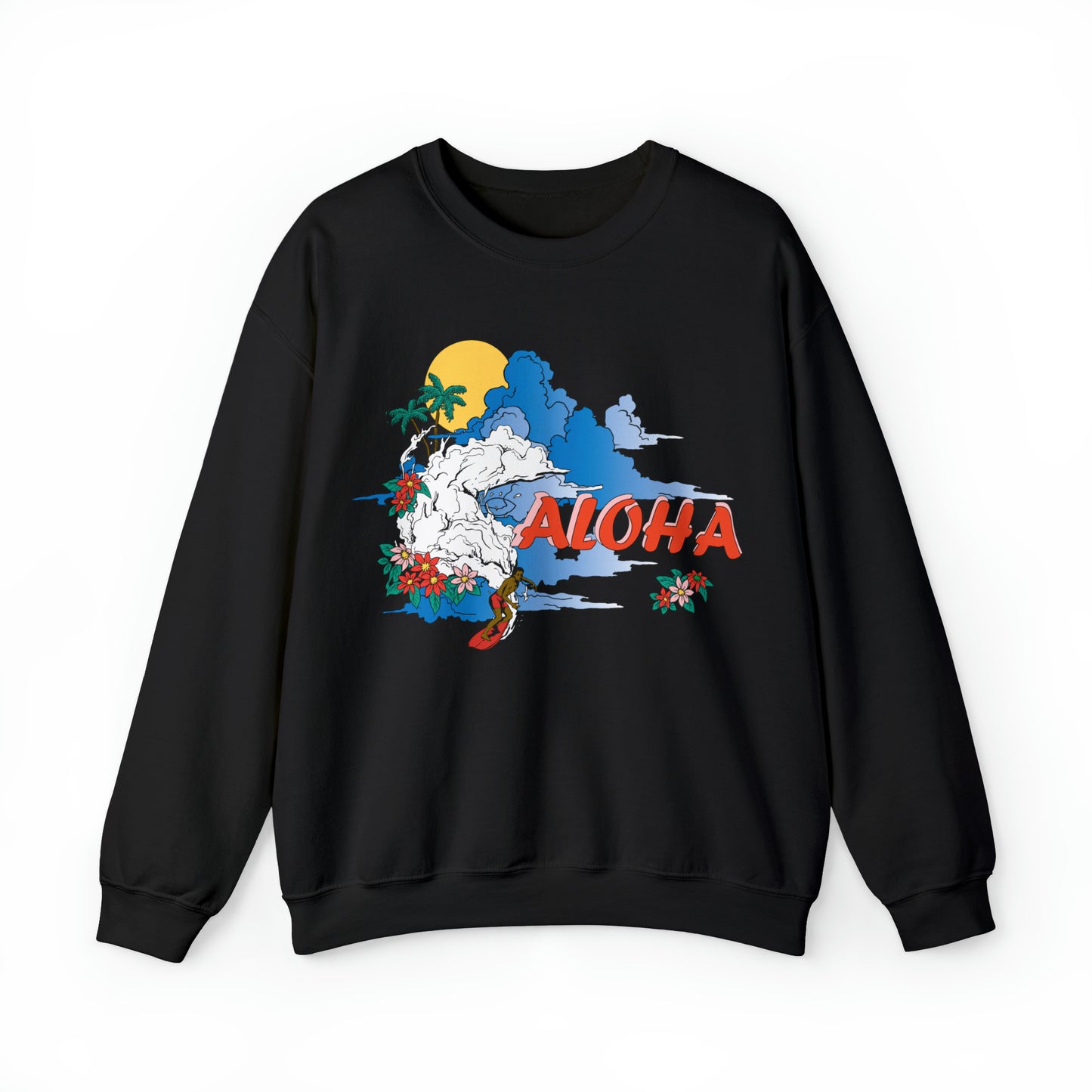 Aloha Vibes Crewneck Sweatshirt