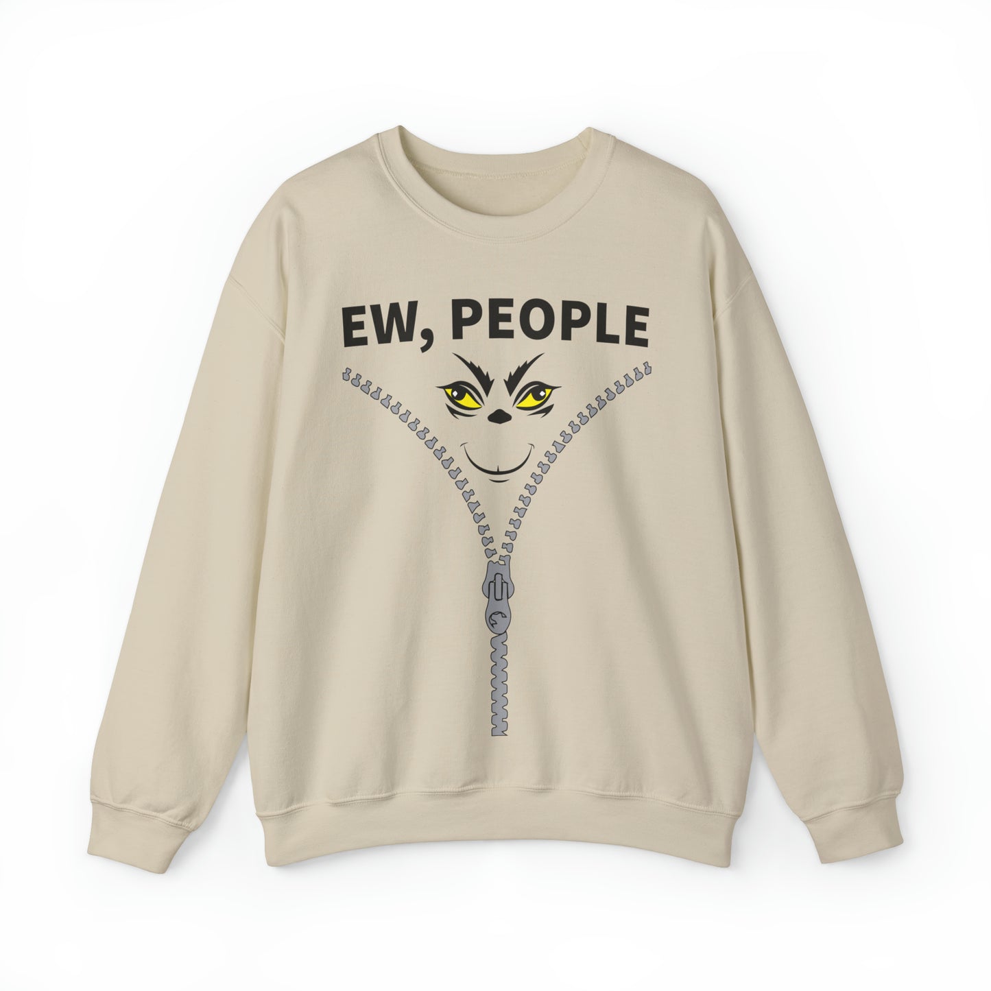 EW People Grinches Christmas mood Crewneck Sweatshirt