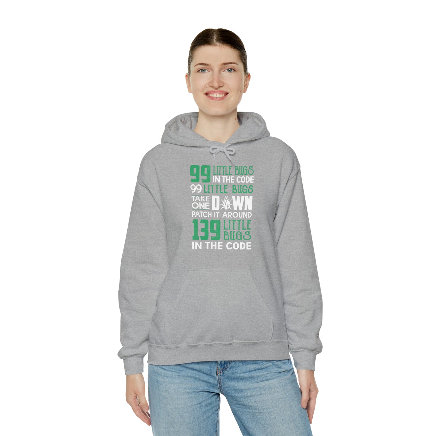 99 Little bugs in the code Hoodie