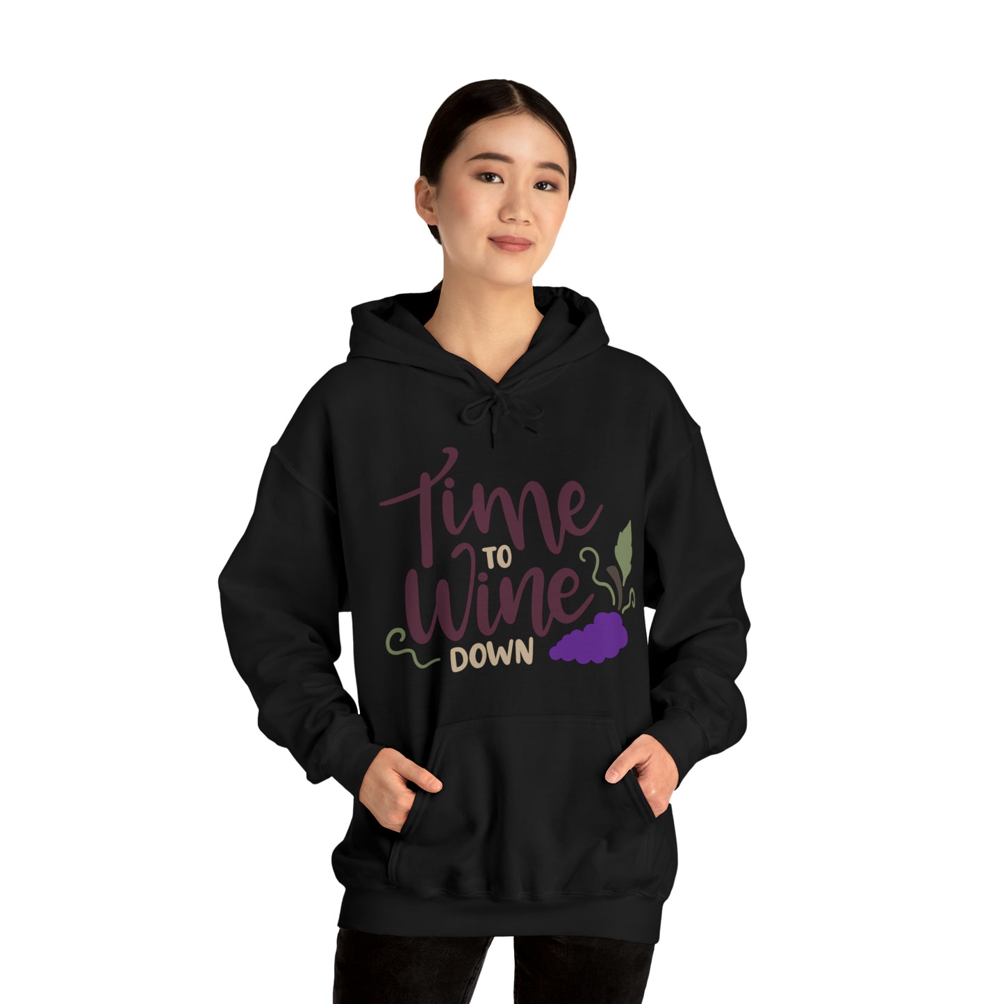 Time_to_wine_down Hoodie