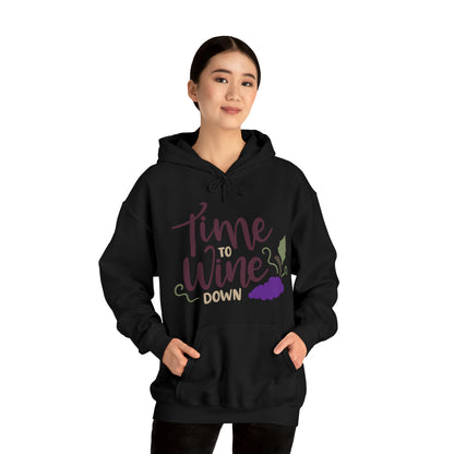 Time_to_wine_down Hoodie