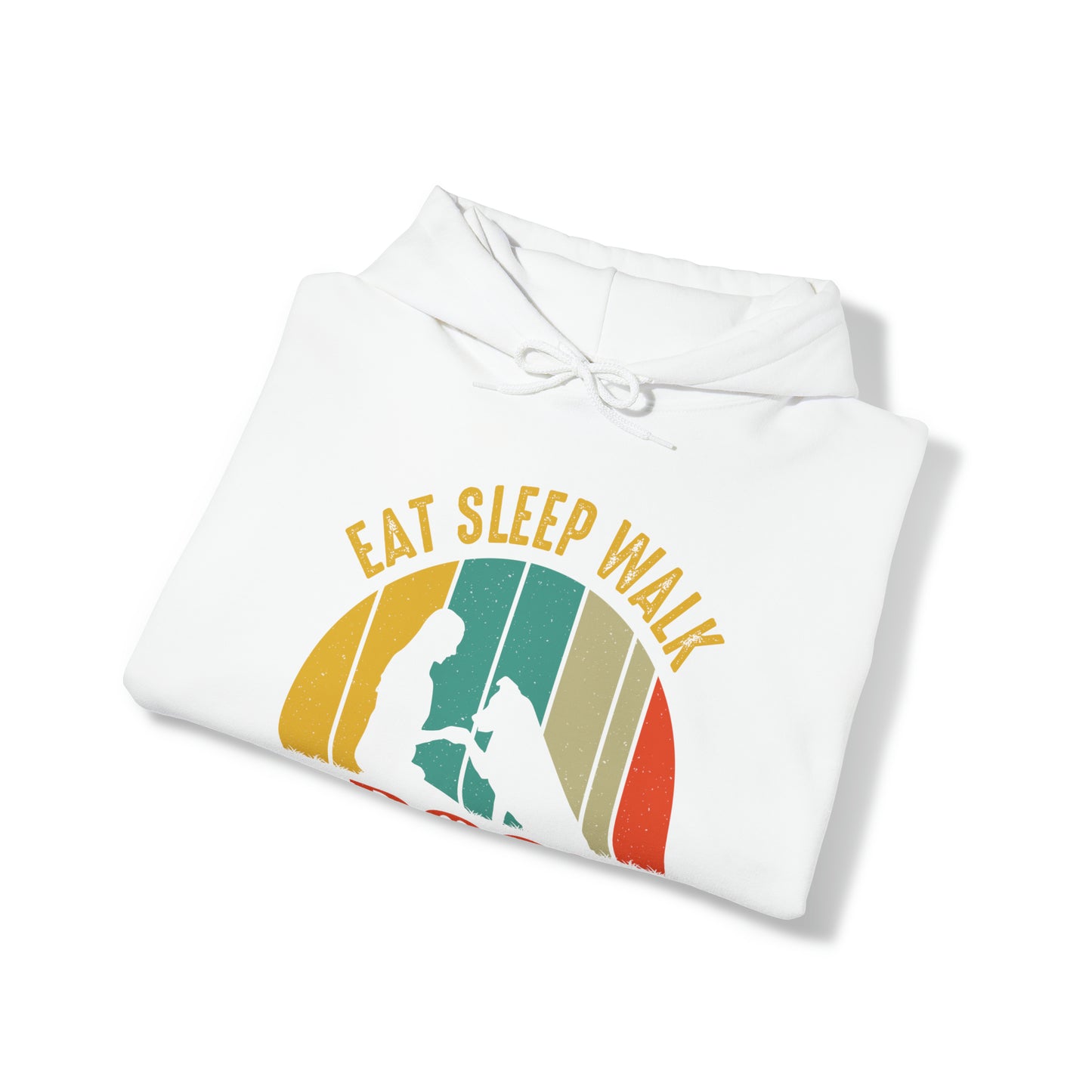 Eat sleep walk dogs vintage Hoodie