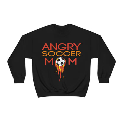 Angry soccer mom Crewneck Sweatshirt