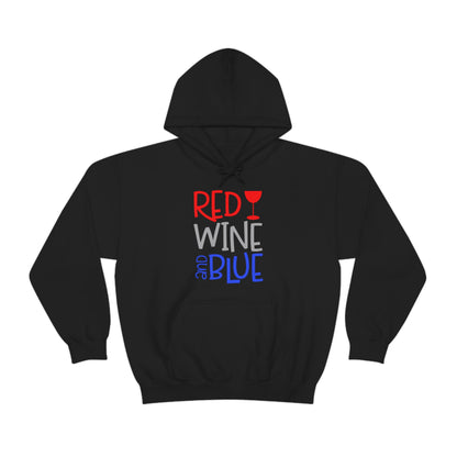 Red Wine Blue Hoodie