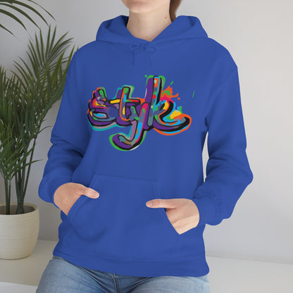 Graffiti style in colors Hoodie