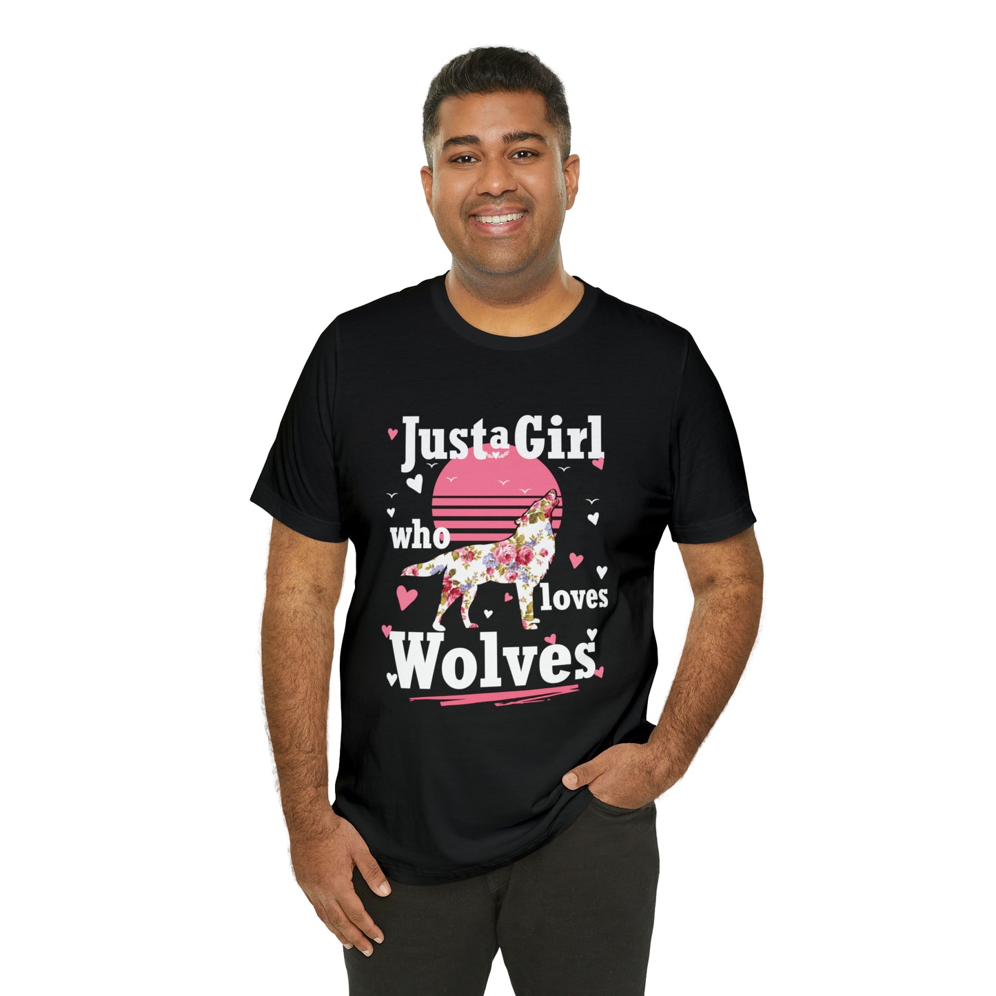 Just A Girl Who Loves Wolves T-Shirt