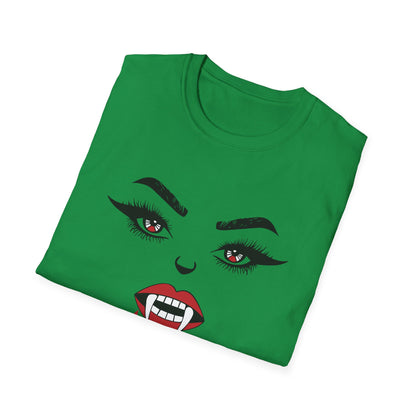 Sexy woman vampire mouth T-Shirt