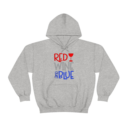 Red Wine Blue Hoodie