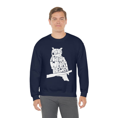 The Owls Are Not What They Seem Crewneck Sweatshirt