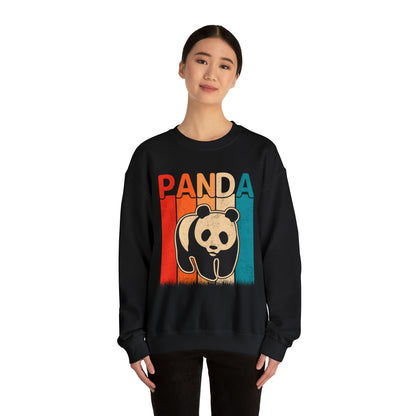 Vintage Panda Crewneck Sweatshirt