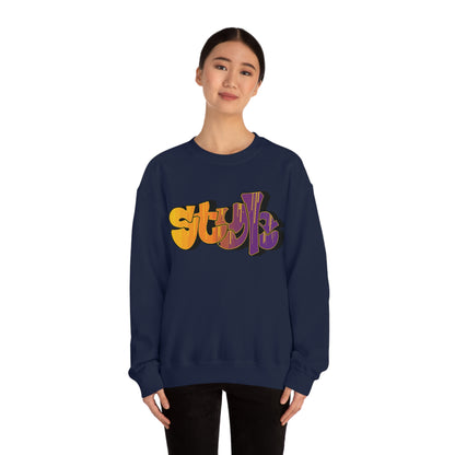 Style colorful graffiti Crewneck Sweatshirt