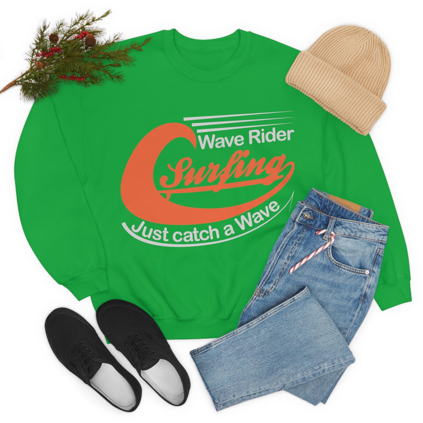 Wave Rider Crewneck Sweatshirt