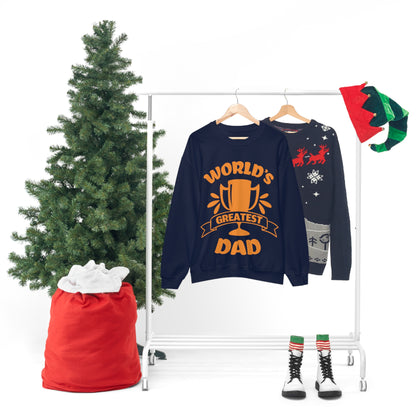 World Greatest Dad Crewneck Sweatshirt