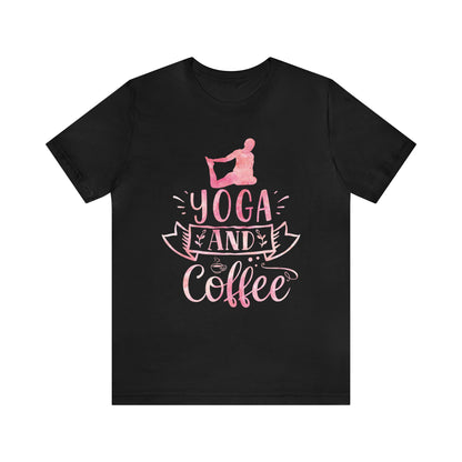 Yoga And Coffee T-Shirt