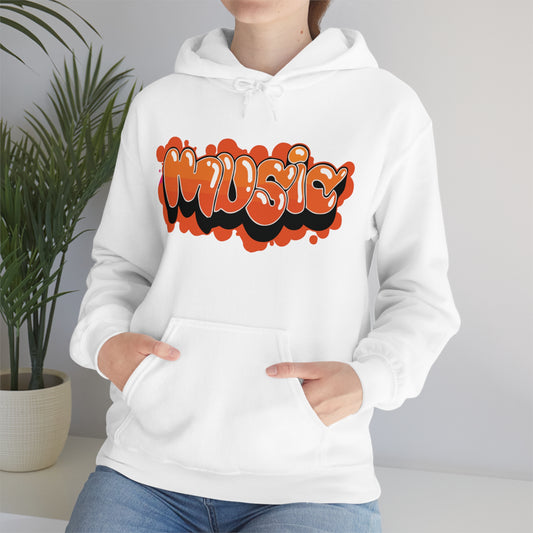 Music graffiti Hoodie