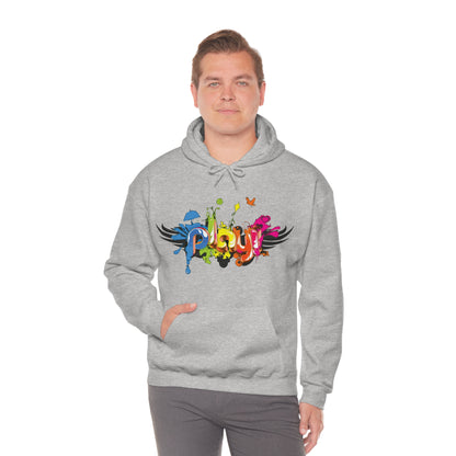 Play colorful graffiti Hoodie