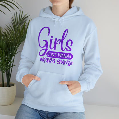 Girls Just Wanna Have Guns Hoodie