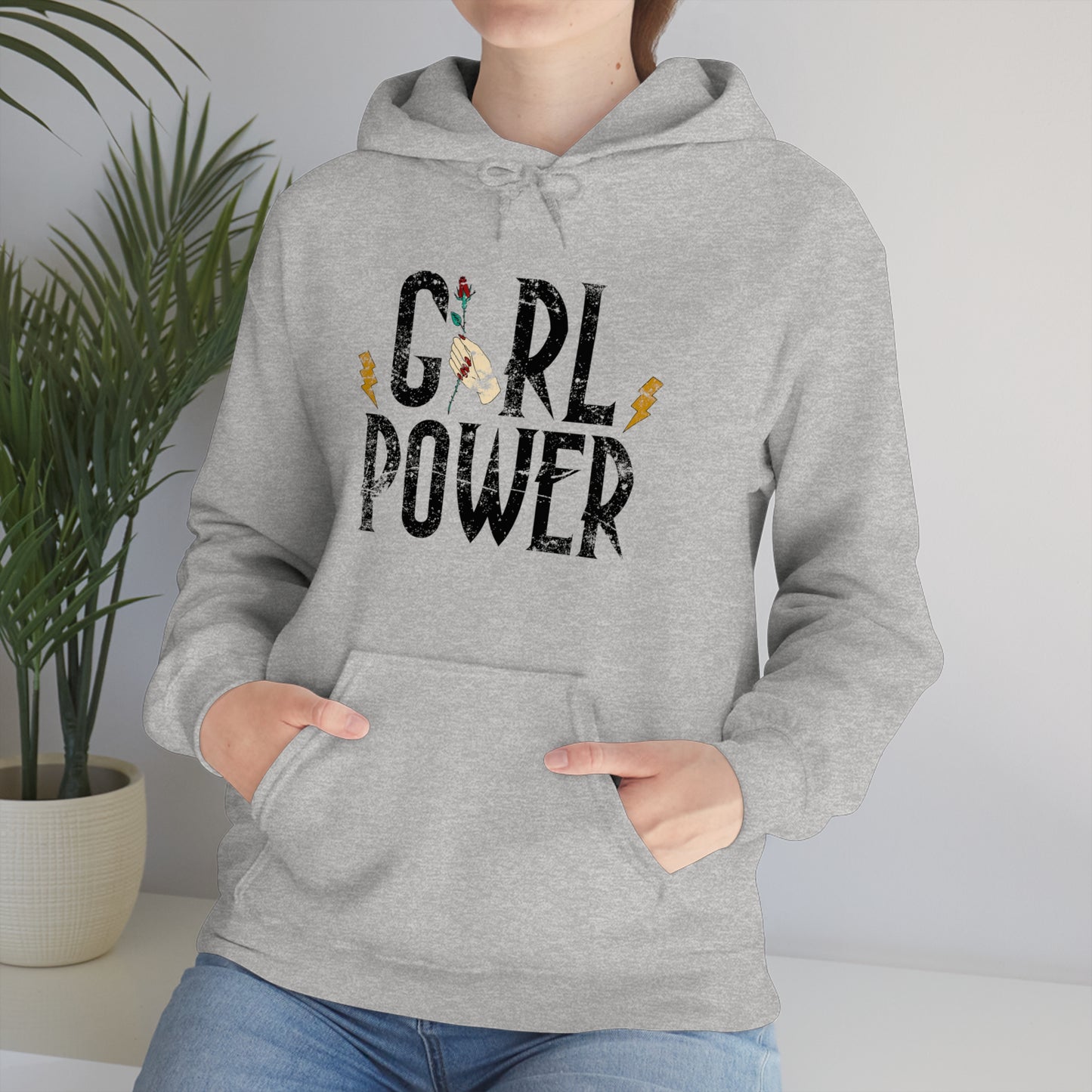 Girl Power Rocks Hoodie