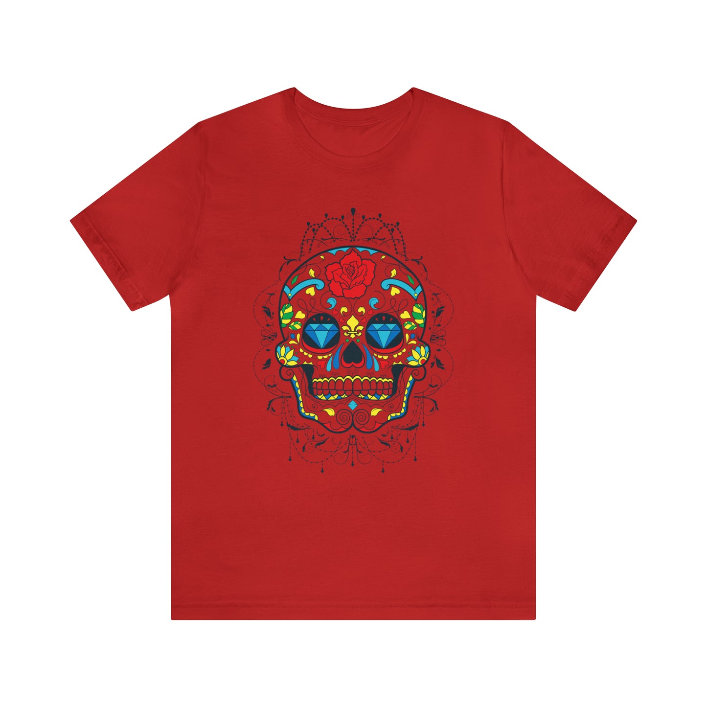 Day of the Dead Diamond Eyes T-Shirt