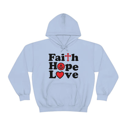 Faith Hope Love Hoodie