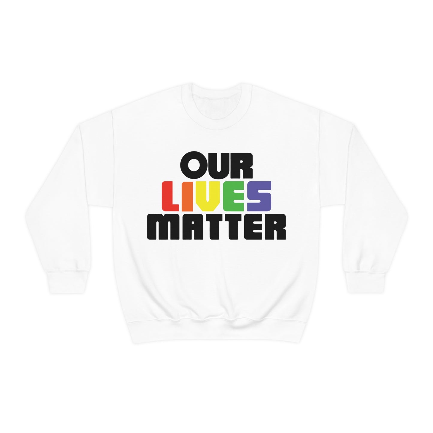 Our lives matter 1 Crewneck Sweatshirt