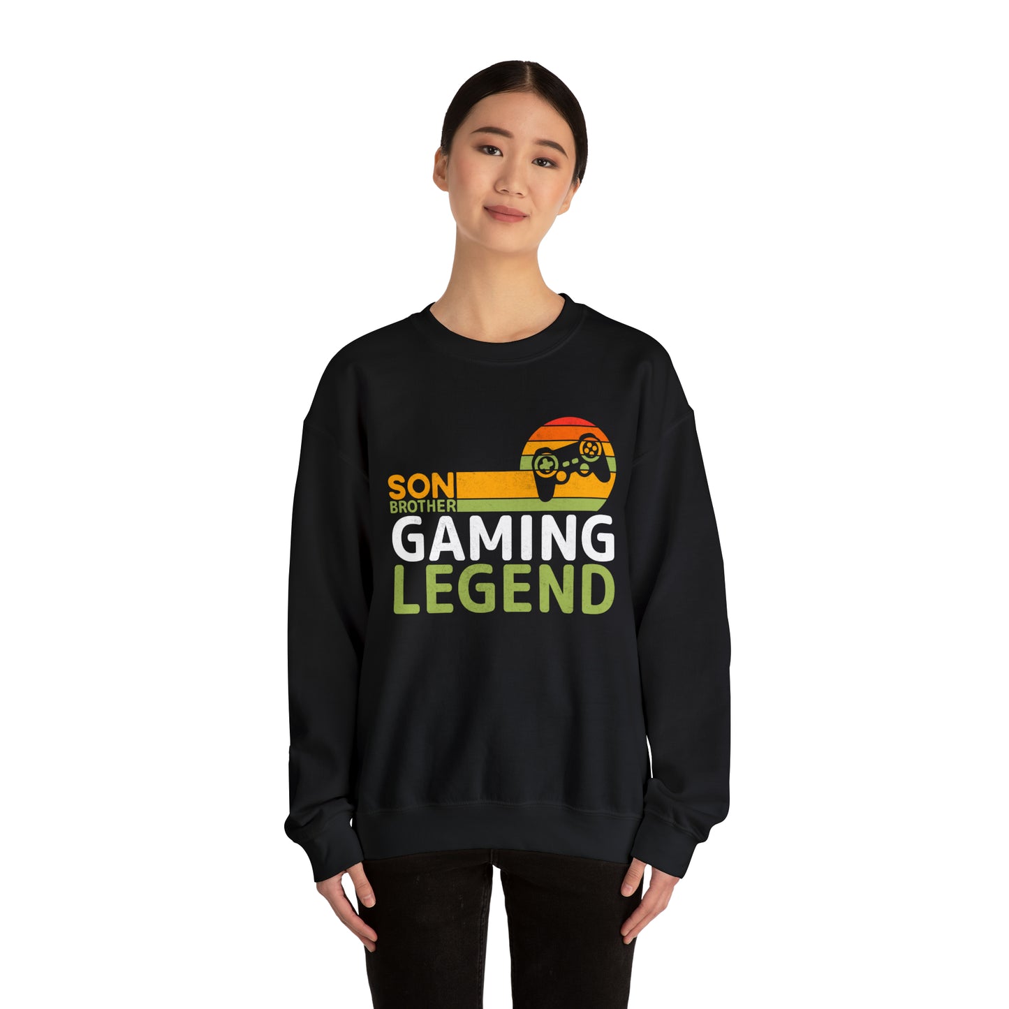 Son Brother and gaming legend vintage Crewneck Sweatshirt