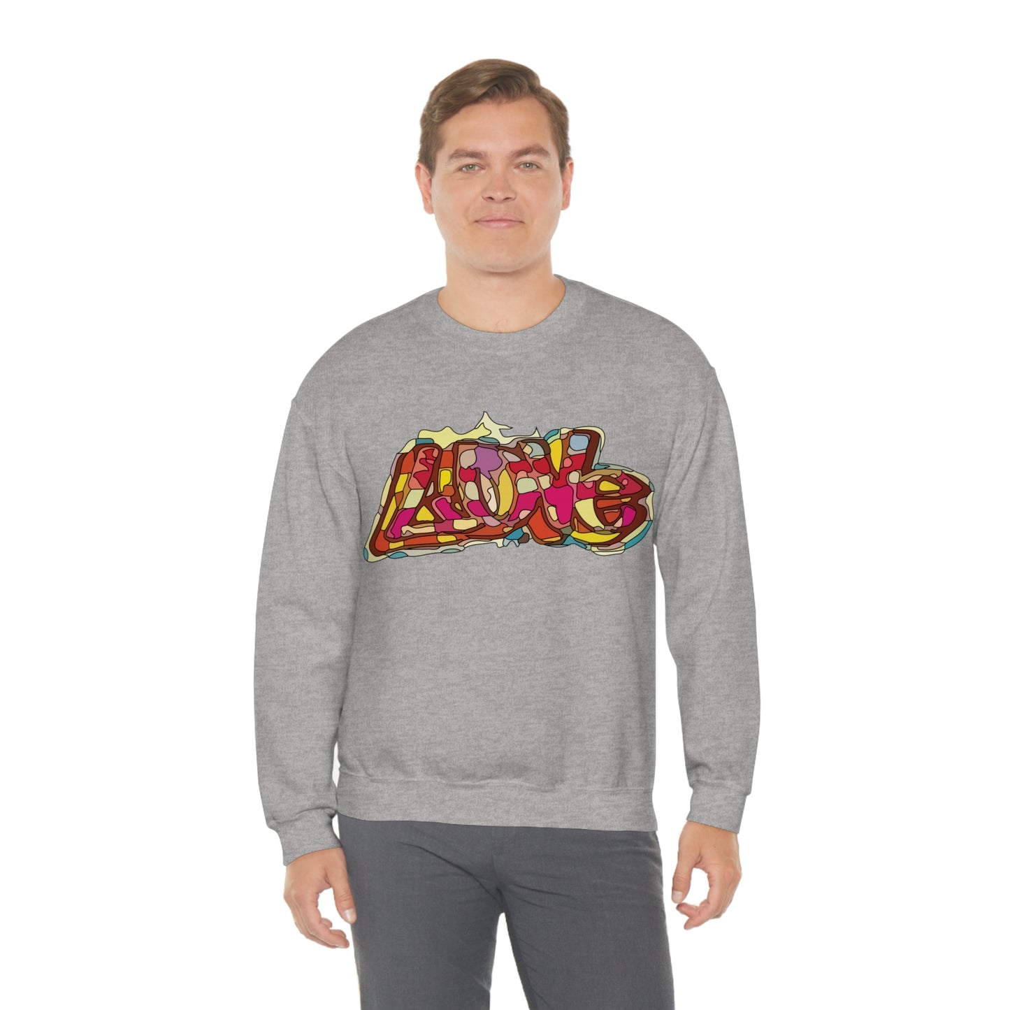 Love in graffiti Crewneck Sweatshirt