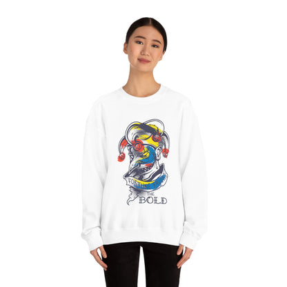 Fortune Favors the Bold Crewneck Sweatshirt