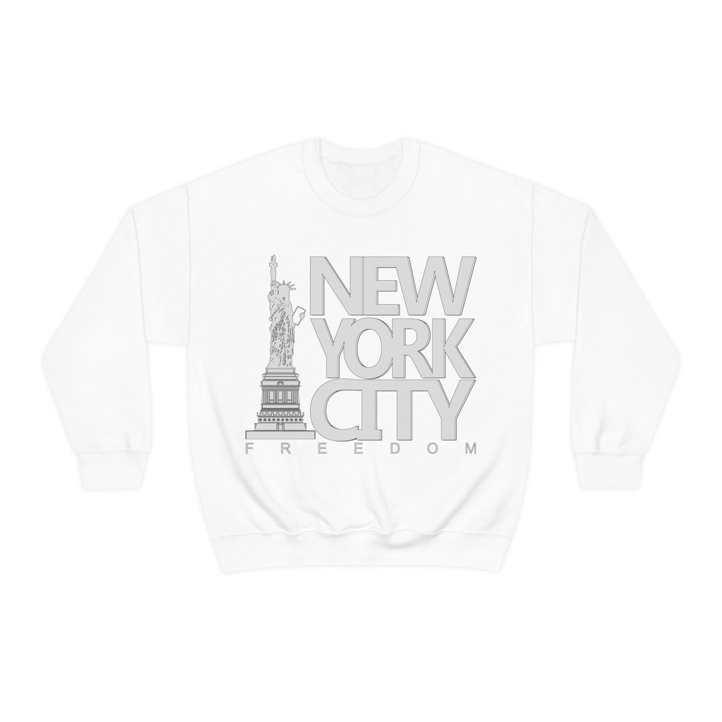 NYC Freedom Tee Crewneck Sweatshirt