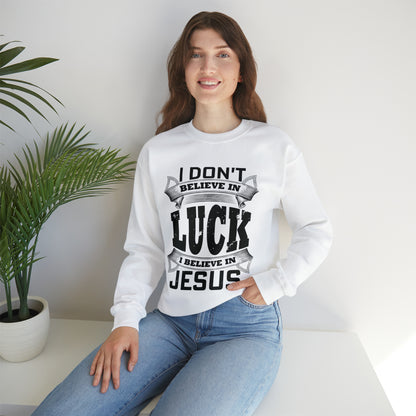 I believe in Jesus Crewneck Sweatshirt