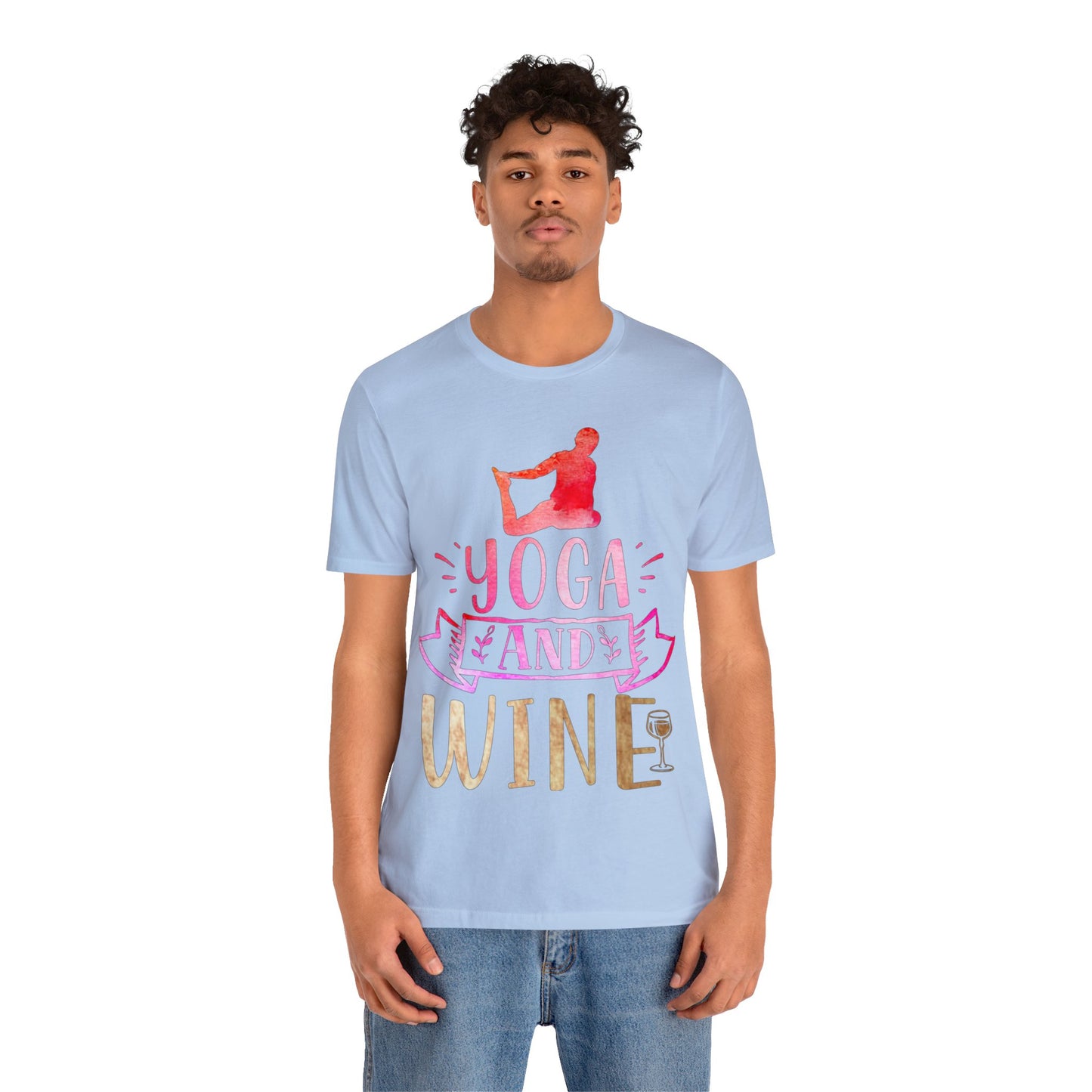 Yoga And Wine T-Shirt