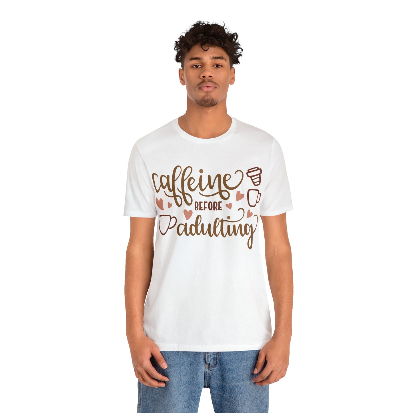 Caffeine before adulting T-Shirt