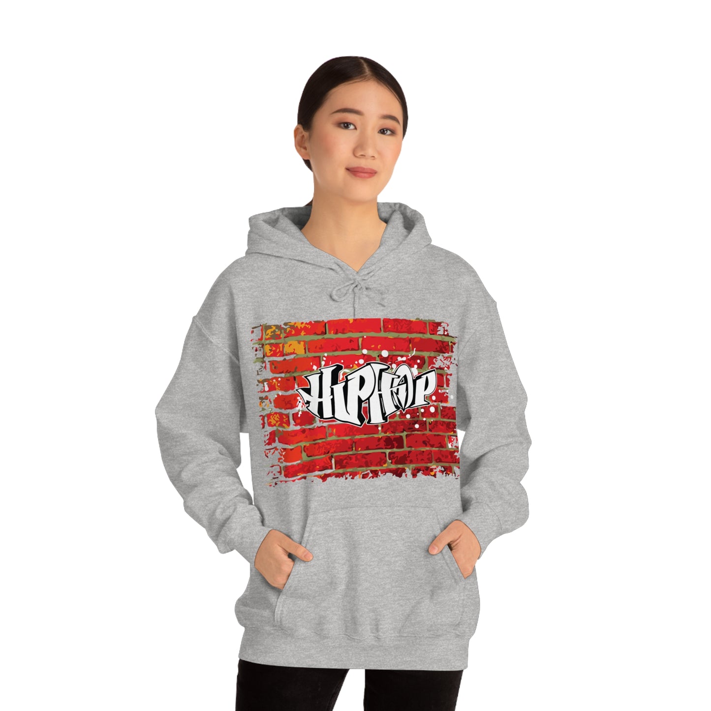 Hip Hop graffiti on the wall Hoodie