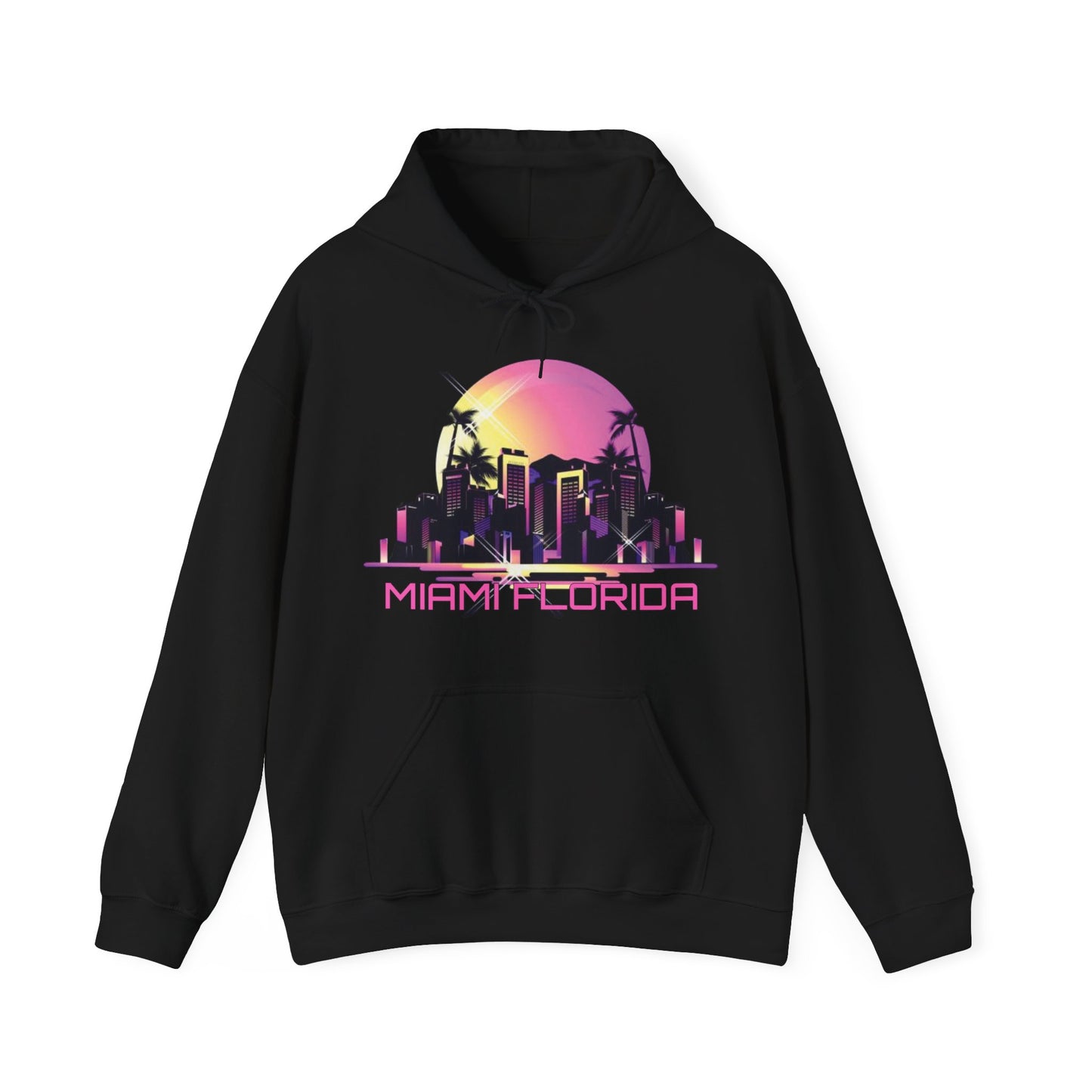 Miami Florida night life Hoodie