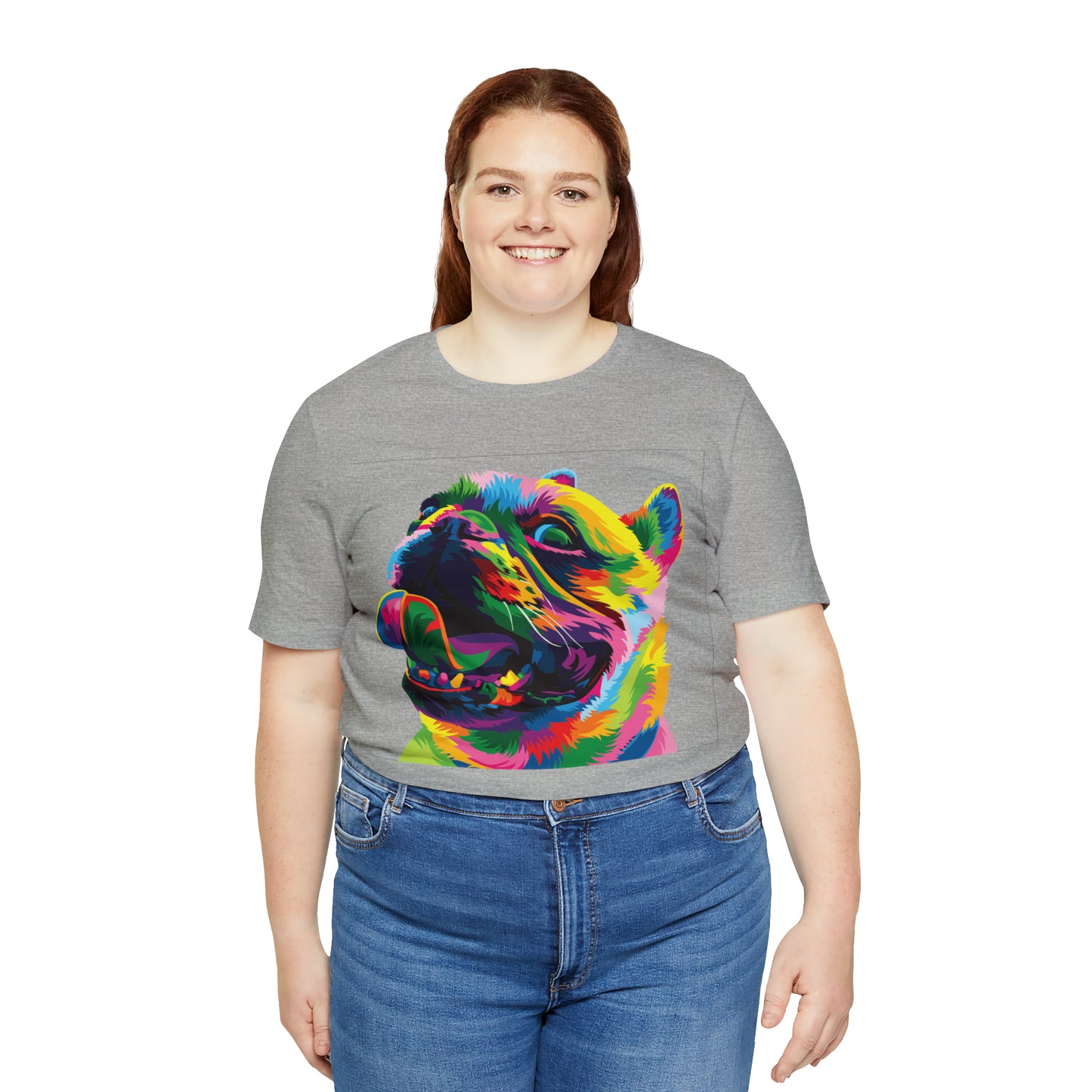 Colorful Dog T-Shirt